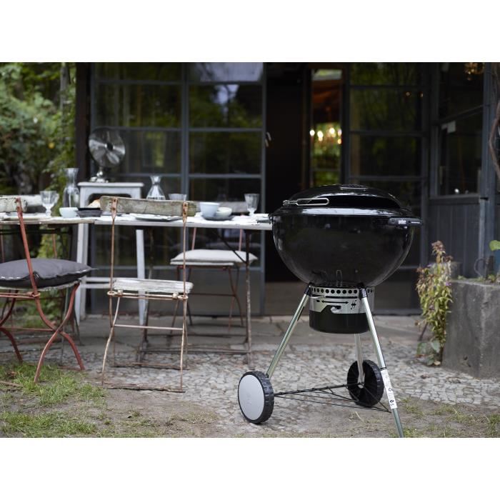 Barbecue charbon WEBER Master Touch GBS Charcoal Grill 57 cm Black