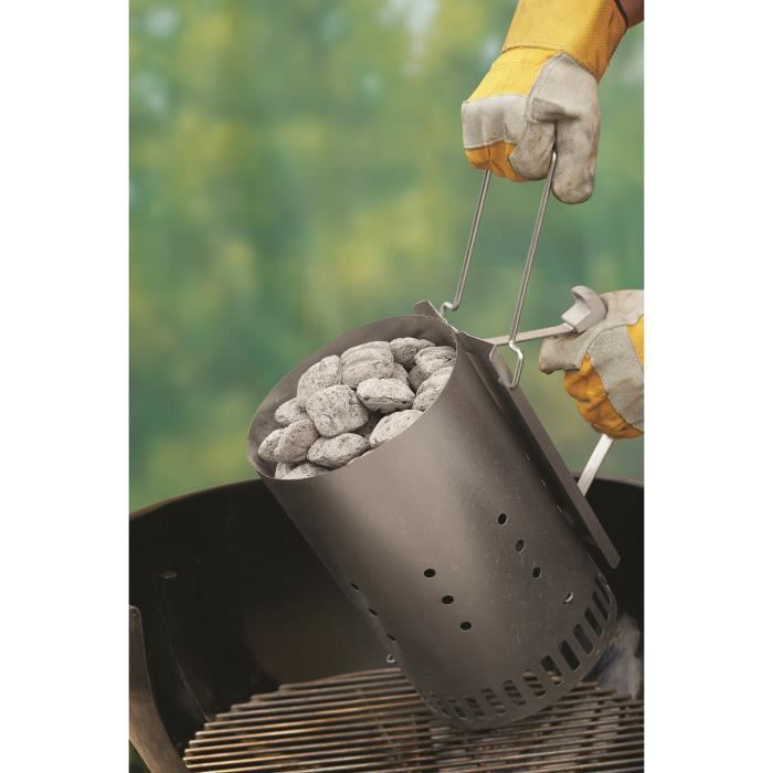 Cheminee Dallumage Pour Barbecue A Charbon Weber Rapidfire Poids 218 Kg Dimensions 32x19x305 Cm