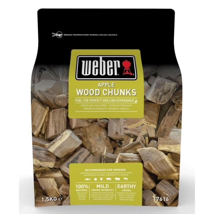 Weber Wood Chunks 15 Kg