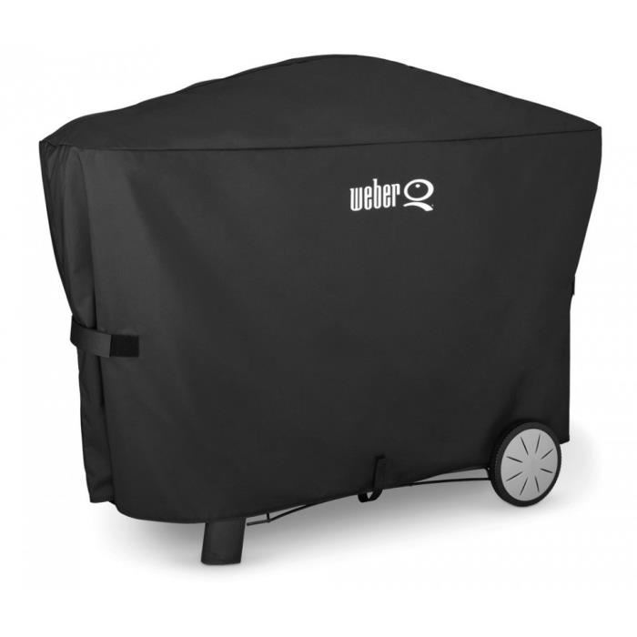 Weber Housse Premium Pour Series Q 2000 Avec Chariot Et Q 3000