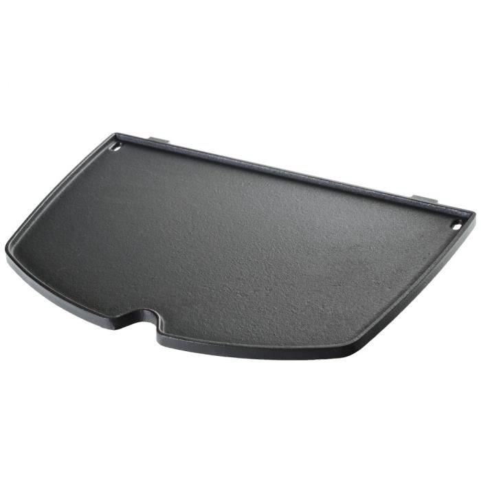 Plancha Weber Serie Q 2000 En Fonte Dacier Pour Une Cuisson Optimale - Gaz - Noir