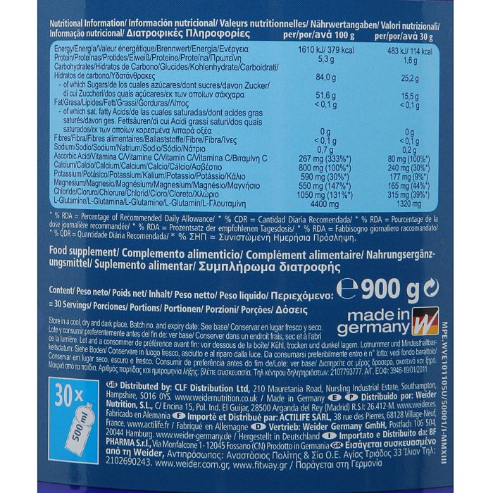 Victory Endurance Iso Energy - 900g - Orange-Mandarine