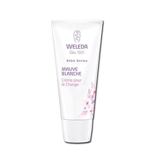 Parapharmacie En Ligne  Bio & Medecine Naturelle  Produits Pour Bebe Et Maman Bio  Soins Hydratants Bio Pour Bebe Et Maman Weleda Bebe Derma Mauve Blanche Creme Pour Le Change75 Ml