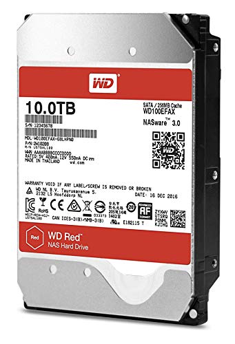 WD Disque dur HDD Red 10To 256Mo 35 Pour NAS WD5000AAKX