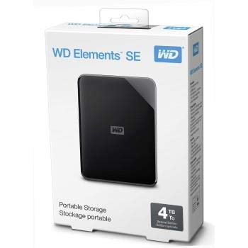 Disque Dur Portable Wd Elements Se Wdbjrt0040bbk Wesn Western Digital 4 To Usb 30 Noir Format 25