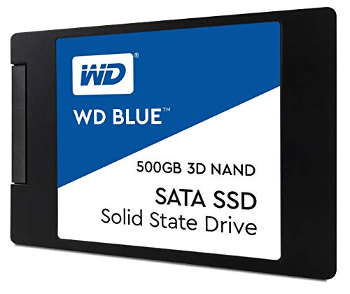 WD Blue 3D NAND SATA SSD WDS500G2B0A - Disque SSD - 500 Go - interne - 2.5 - SATA 6Gb/s