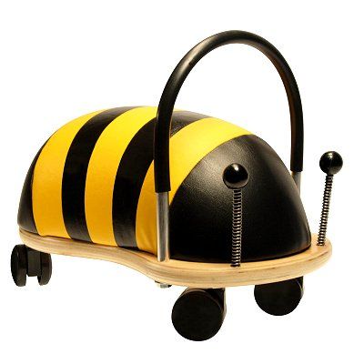 Wheely Bug Petit Porteur Abeille Jaune 23x38x30cm