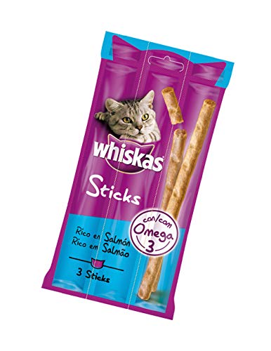 Whiskas Sticks au Saumon 3 Sticks - Lot ...