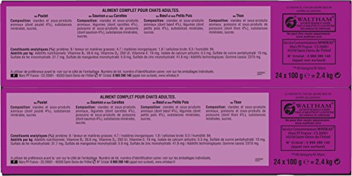 Whiskas Terrine Du Marche Pour Chat 48 X 85g