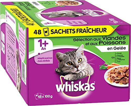 Whiskas Terrine Du Marche Pour Chat 48 X 85g