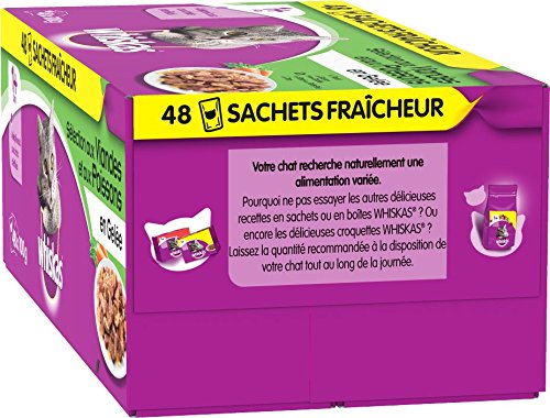 Whiskas Terrine Du Marche Pour Chat 48 X 85g