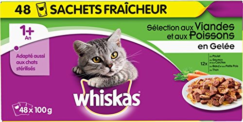 Whiskas Terrine Du Marche Pour Chat 48 X 85g