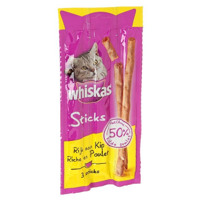 Whiskas - Whiskas Poulet Stick 3x18g