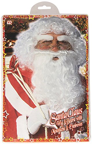 Deluxe Santa Claus Set In Box (wig, Bear...
