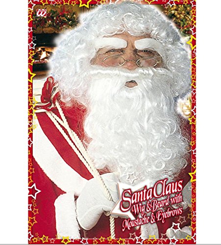 Deluxe Santa Claus Set In Box (wig, Bear...