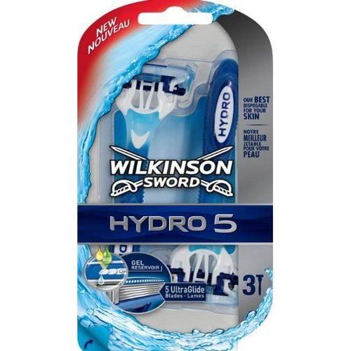 Wilkinson Hydro 5 Rasoirs Jetables X3