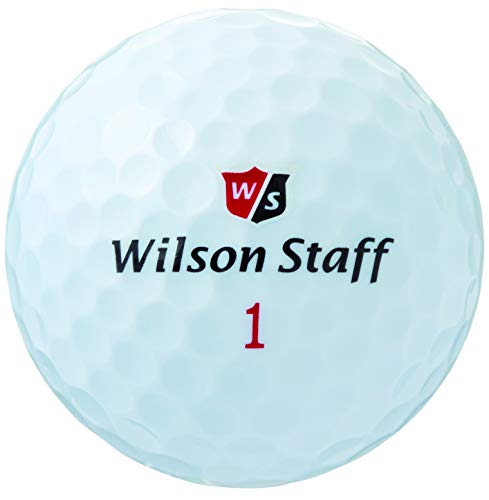 Wilson Golf Wgwp40400 Balle Homme, Blanc