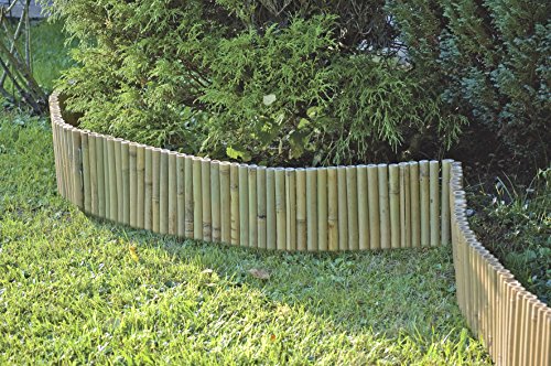 Windhager Bordure de plate-bande en bamb...