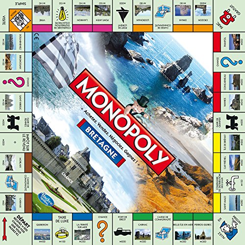Winning Moves Monopoly Bretagne Jeu 