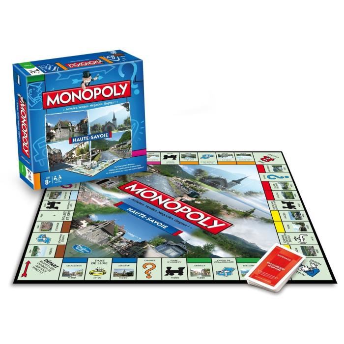 Monopoly Winning Moves Haute Savoie Jeu De Plateau A Partir De 8 Ans Mixte
