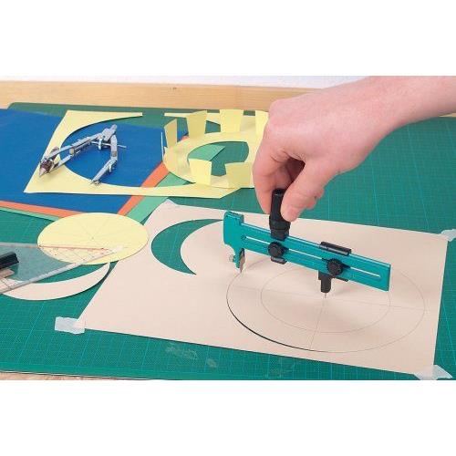 Compas-cutter - Wolfcraft - 1 Compas-cutter - Precision - Facilite Dutilisation - Outil De Decoupe