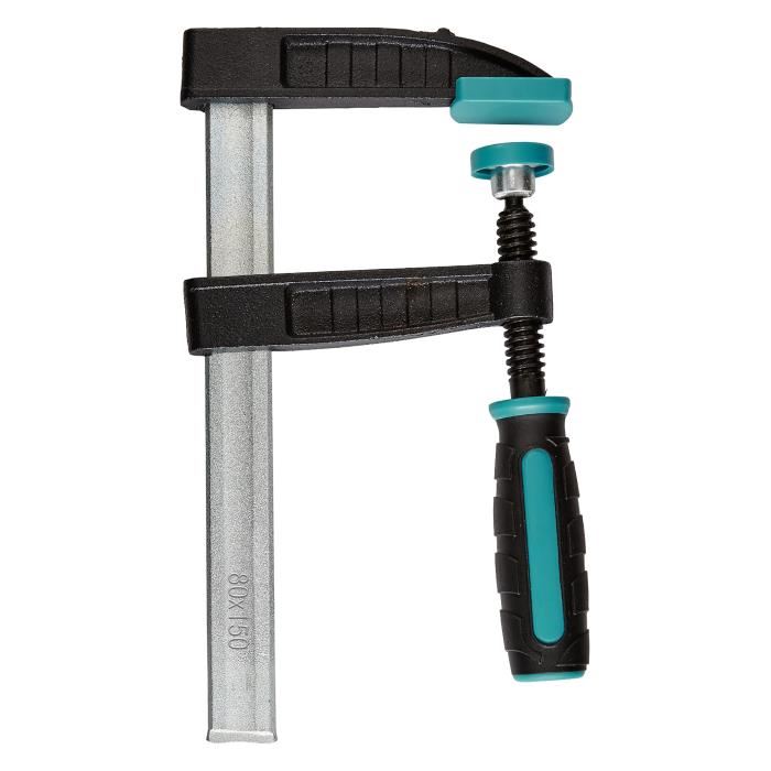 Serre-joint - Wolfcraft - 80-200 Mm - Vert - Metal Et Plastique - Vendu A Lunite