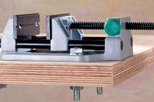 Etau Universel En Fonte Daluminium Ouverture Jusqua 100 Mm - Wolfcraft 3410000