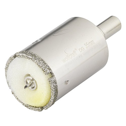 Trepan Diamant Wolfcraft 5926000 Diametre 35 Mm Profondeur 45 Mm Foret De Centrage