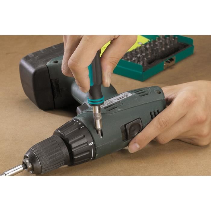 Coffret Dembouts De Vissage De Securite Wolfcraft 1386000 Embouts Torx Longueur 25 Ou 50 Mm