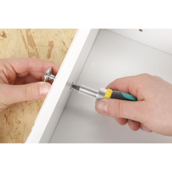 Coffret De Vissage Dangle - Wolfcraft - Kit Pour Percer Et Visser En Angle - 8 Pieces - 1001000