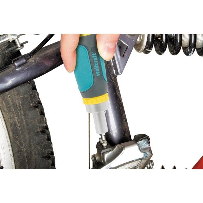 Coffret De Vissage Dangle - Wolfcraft - Kit Pour Percer Et Visser En Angle - 8 Pieces - 1001000