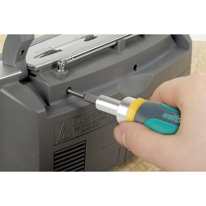 Coffret De Vissage Dangle - Wolfcraft - Kit Pour Percer Et Visser En Angle - 8 Pieces - 1001000