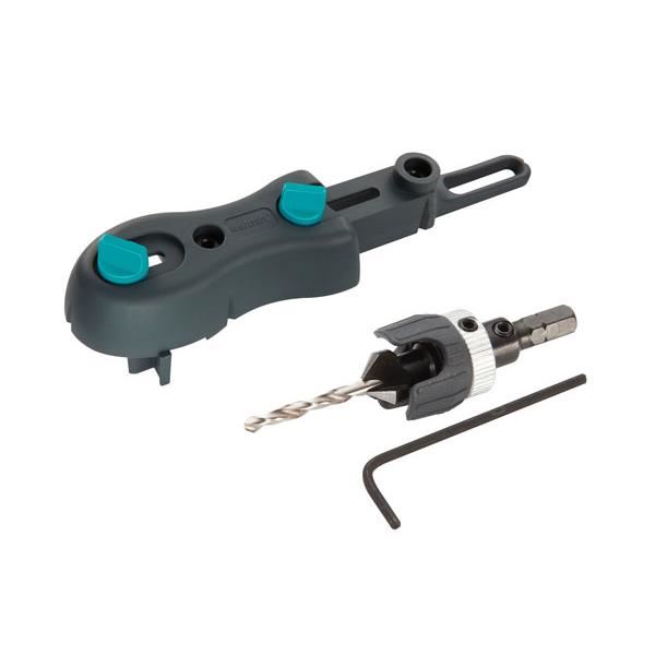 1 kit de percage pour terrasse bois (6960000) - WOLFCRAFT