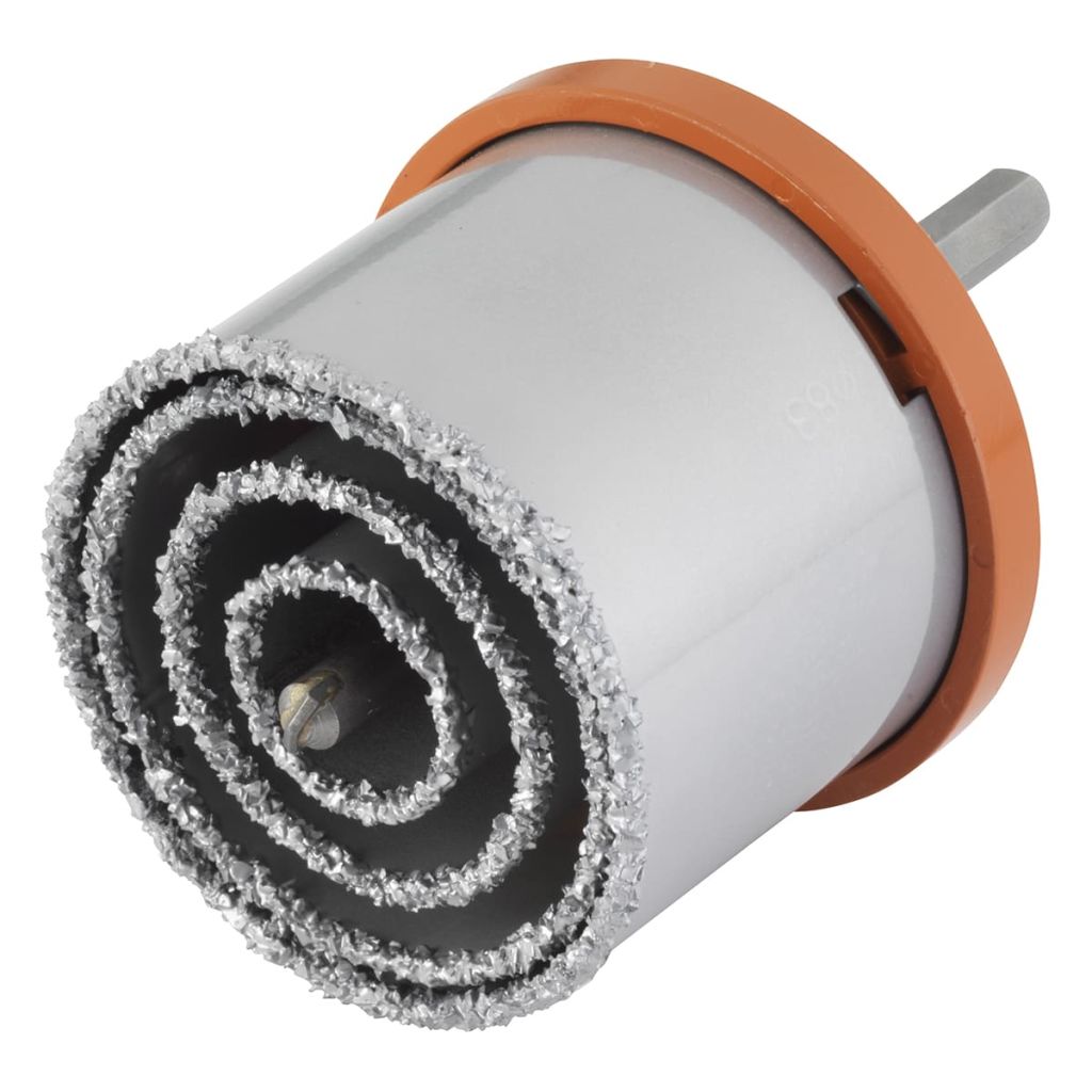 Trepan Multi-lames - Wolfcraft - Diametre 33 53 73 83 Mm - Profondeur De Coupe 55 Mm Foret Centreur - 3478000