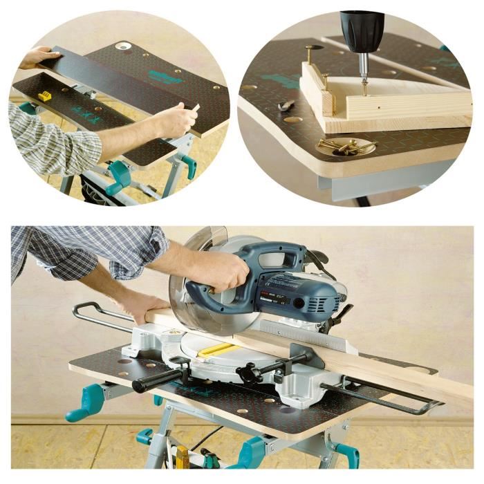 Wolfcraft Master 600 Etabli De Serrage Modulable Et Reglable En Hauteur Ref 6182000