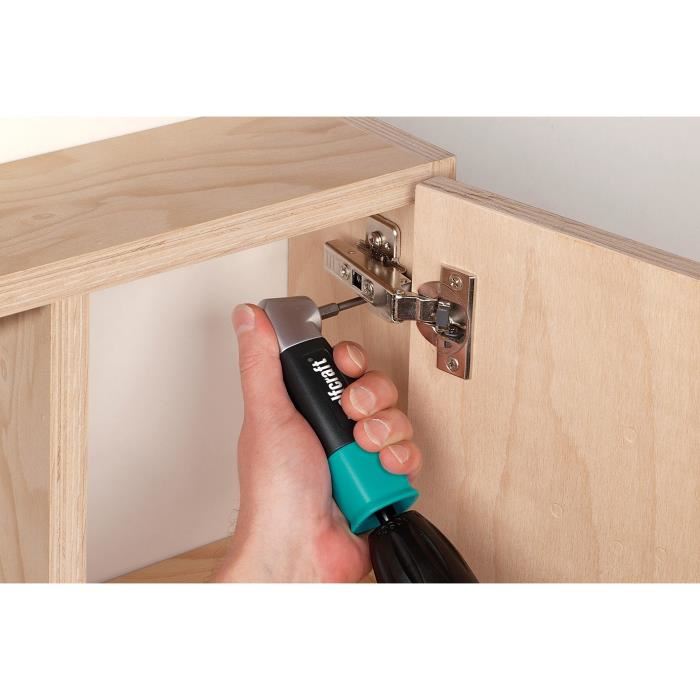 Renvoi Dangle Compact Pour Percer Et Visser A 90° Wolfcraft 4688000