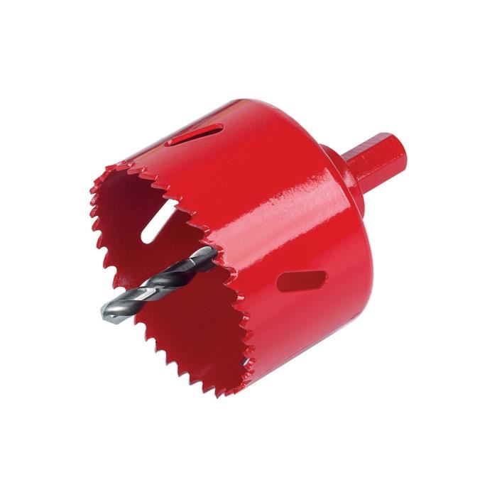 Wolfcraft - Scie Cloche Multi Materiaux Bim - Diametre 74 Mm - Profondeur De Coupe 40 Mm Foret Centreur - Ref. 5475000