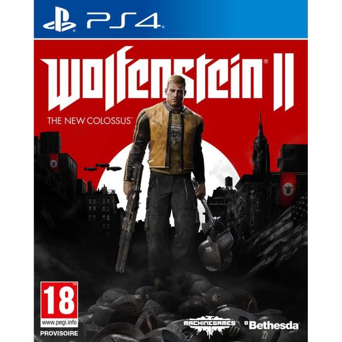 Bethesda Wolfenstein Ii - The New Colossus Ps4