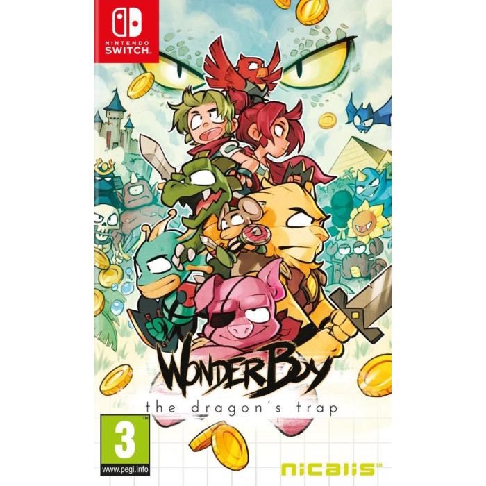 Just For Games Wonder Boy : The Dragon's Trap Switch