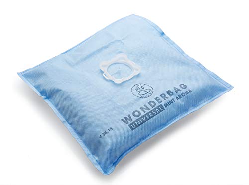 Rowenta Lot De 5 Sacs Universels Wonderbag En Microfibre Pour Aspirateurs Avec Sac Accessoires Officiels Wb406120