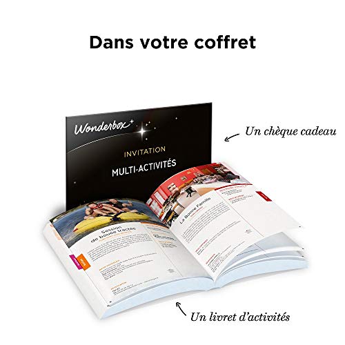 Wonderbox Box Cadeau En Amoureux Bonheurs En Duo 6350 Sejours De Reve Repas De Chef Soins Bien Etre Prestigieux