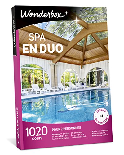 Wonderbox - Coffret Cadeau Pour Deux - Spa En Duo - 1500 Soins Relaxants