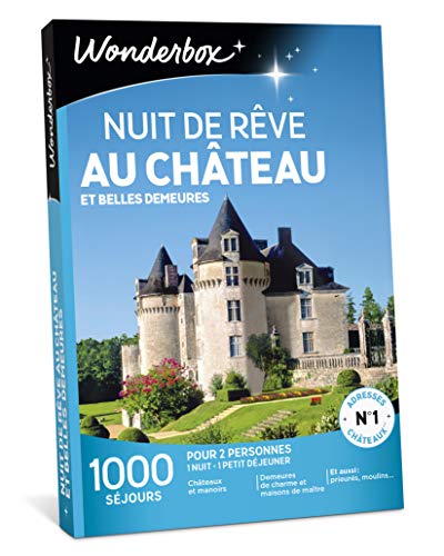 Wonderbox Coffret Cadeau En Couple Nuit De Reve Au Chateau Et Belles Demeures 1000 Sejours Dexception Chateau Manoir