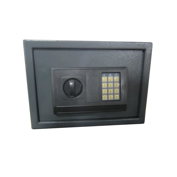 Coffre Fort Electronique - Work Men Security - Cfe253525 - Dimensions Exterieur 25 X 35 X 25 Cm