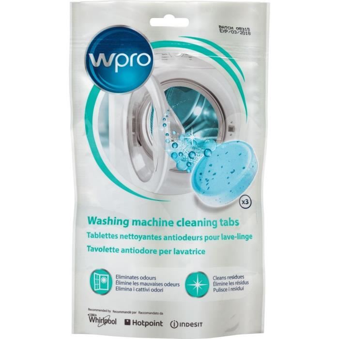 Wpro Afr301 Tablettes Nettoyantes Antiodeurs
