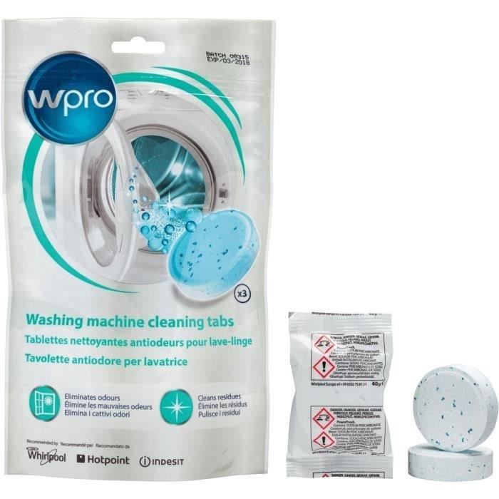WPRO AFR301 Tablettes nettoyantes antiodeurs