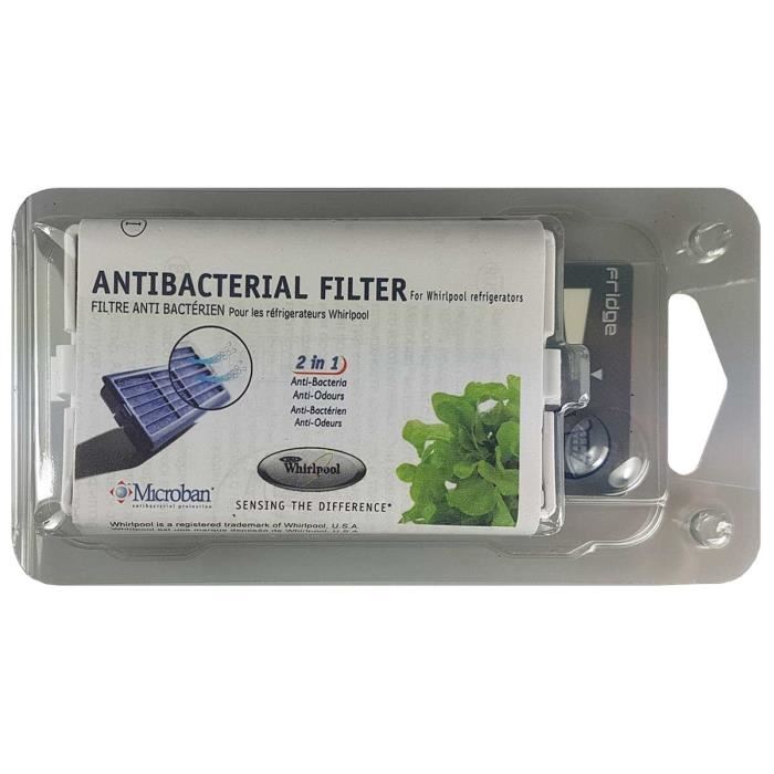Wpro Ant001 Filtre Anti-bacterien Pour Refrigerateur