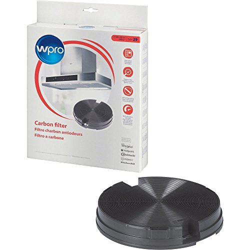 Filtre A Charbon Wpro Chf0291 Pour Hotte Diametre 195 Mm H 33 Mm 265 Gm²