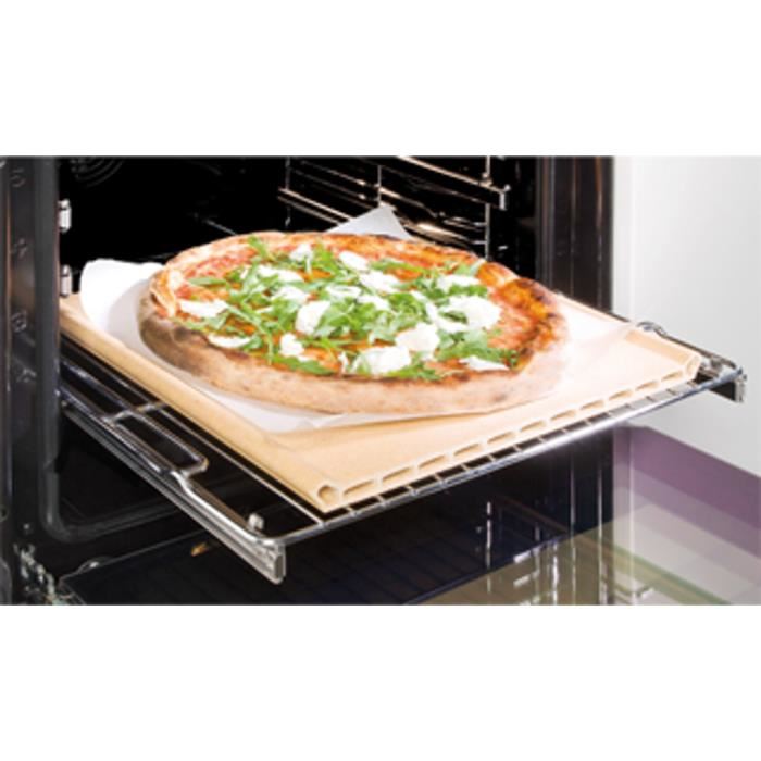 Wpro Ptf100 Pierre A Pizza : Contient Une Plaque En Terre Cuite, Une Pelle D'enfournement En Bois Et Un Livret De Recettes
