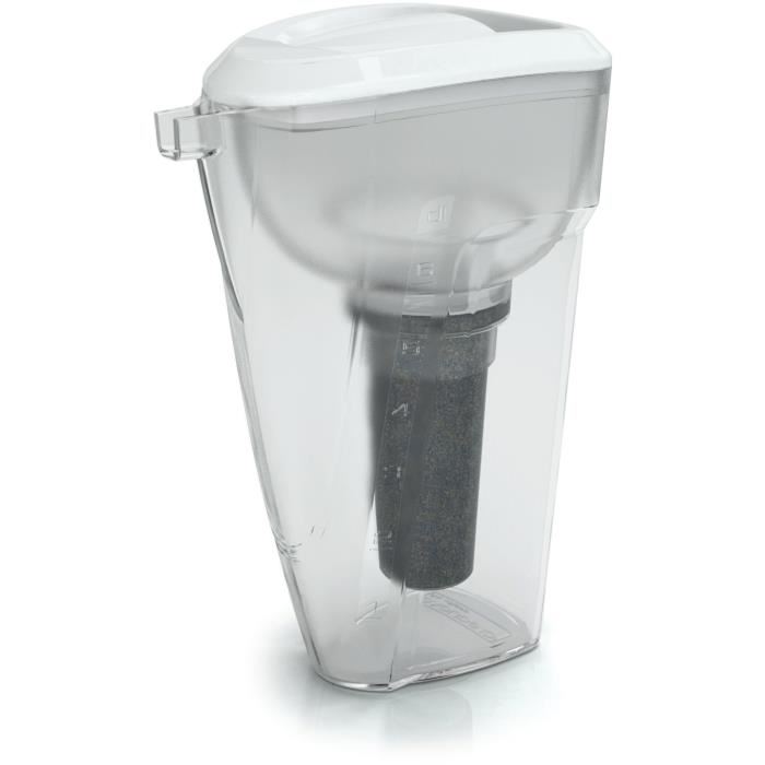 Wpro Pwt100 Carafe Activ'water + 1 Filtre - Carafe Demineralisante Pour Fer Et Centrales Vapeur